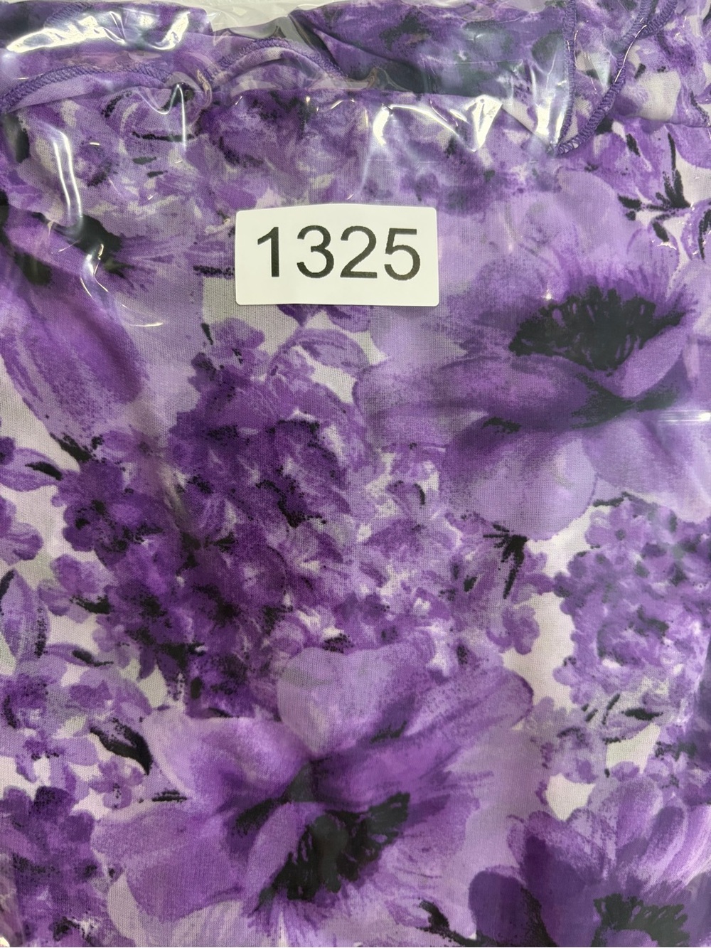 WHBM Strapless Purple Ruffled Party Dress (8) - Picture 8 of 8